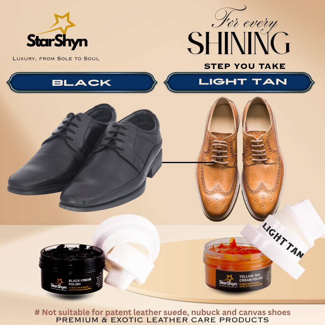 Combo Black and Yellow Tan with applicator