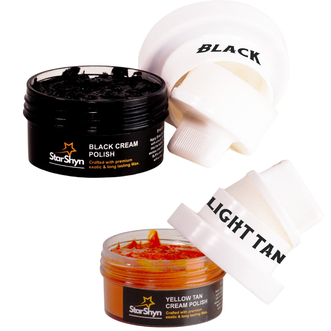 Combo Black and Yellow Tan with applicator