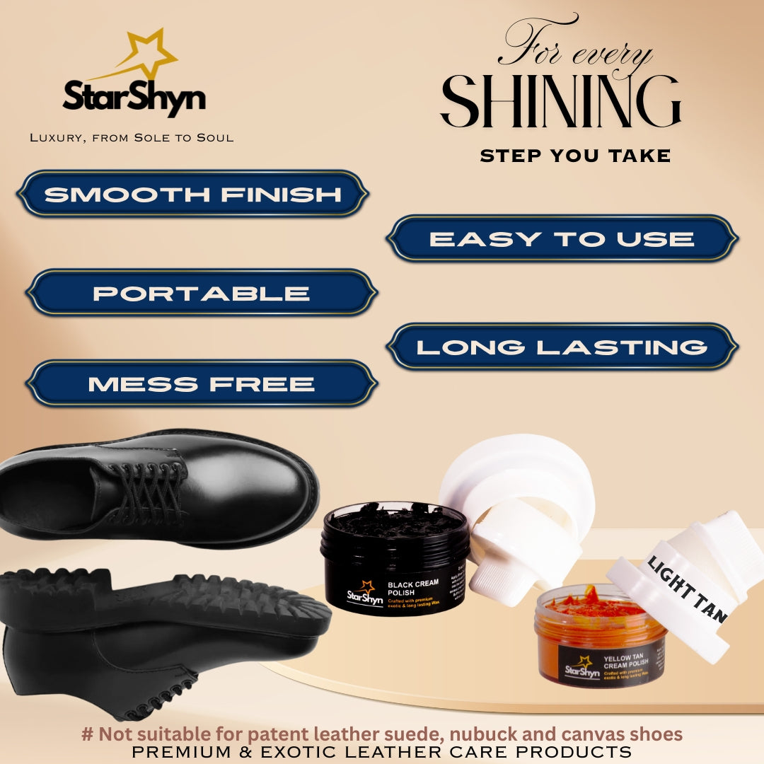 Combo Black and Yellow Tan with applicator